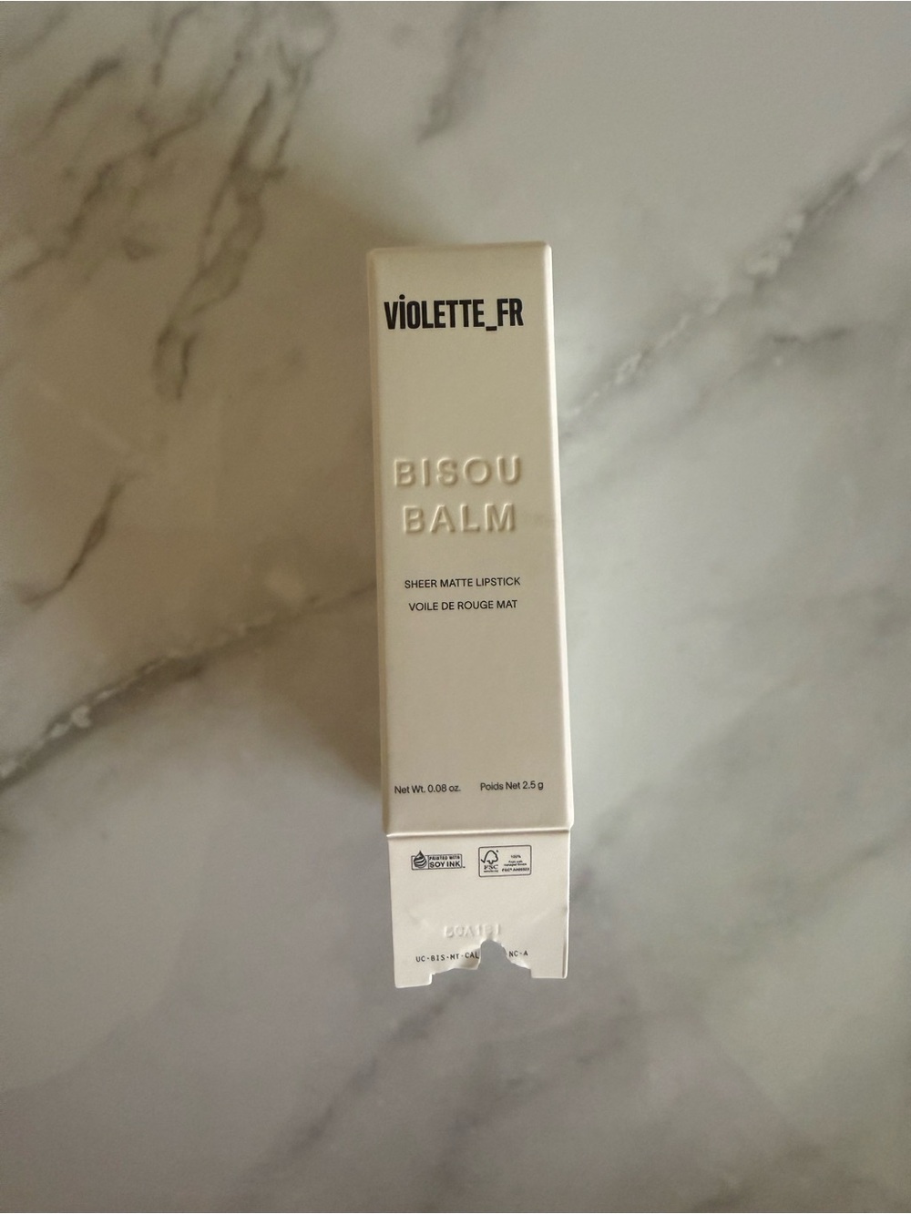 Violette_FR Bisou Balm Creamy Matte Lipstick - Calisson - Picture 4 of 4